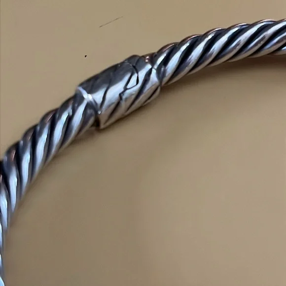 Samuel Benham Jewelry Company 925 Sterling Silver 18K Gold Accents Bracelet - Picture 5 of 14